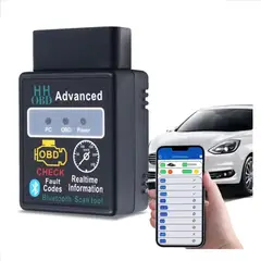 GENERICO - Escaner Automotriz OBD2 con Bluetooth Diagnostico Vehicular Compatible Android