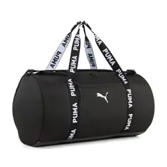 PUMA - Bolso Deportivo Original AtEss Barrel 28.5L Negro Mujer