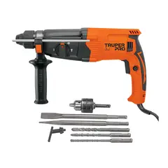 TRUPER - Rotomartillo Profesional SDS ROEL-30A 3 Joules 800 W Color Naranja Frecuencia 60 Hz
