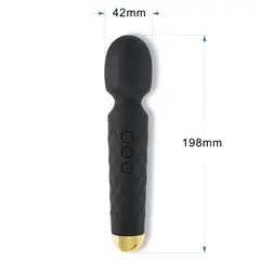GENERICO - Vibrador Masajeador de Clítoris Hitachi Recargable