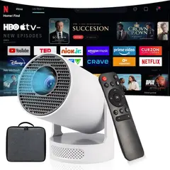 COLME TECHNOLOGY HOME - Proyector Smart 4K 1080p Hy300 Ultra Android Wifi Altavoz 5W
