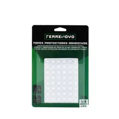 FERRENOVO - Tope Multiusos Adh Ø9 Mm X 48 Und