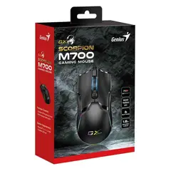 GENIUS - Mouse Gamer Scorpion GX M700 RGB Negro