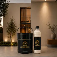 DECORACABADOS - Kit Microcemento - Decorcemento Arena Galón 6kg + Sellador Acrílico Hidrorrepelente