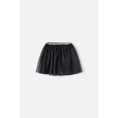 MIC - Falda de tipo tutú negra para niña