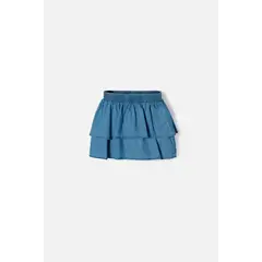 MIC - Falda de con bolero azul para niña