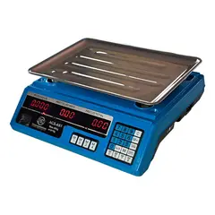 ICM - Balanza Digital ACS-A9T 40 Kg Báscula Comercial Pantalla LCD