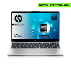 HP - Portátil 15-fc0256la - AMD Ryzen 5 7520U - 16GB RAM - 512GB SSD - Azul – Gris