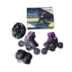 SPORT - PATINES SEMIPROFESIONALES TALLA 33-34-35 + KIT + BOLSO MACAO