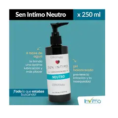 AFM - Lubricante Natural X 250 Ml Sen Intimo