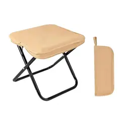 GENERAL - Silla Plegable Ultra Ligera Portátil Resistente Camping T2 Caqui