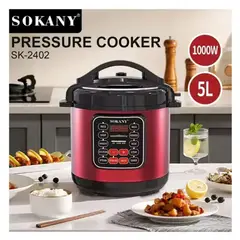 SOKANY - Olla a presion multifuncional 2402 electrica
