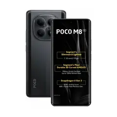 XIAOMI - Celular POCO M8 5G 256GB 8GB RAM Negro