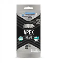 GENERICO - Cuchilla de Afeitar Desechable 3 Hojas Hombre X 2 und Unidades - Apex