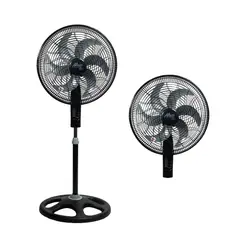 ALTEZZA - Ventilador Pro 18" 2 en 1 Color negro ASF-PG2988B
