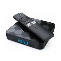 TECNOHOGAR JS - Tv Box I96 Football Android Tv 8k Wifi Bt Chromecast Voz