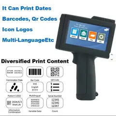 GENERICO - Impresora Codificadora manual inkjet semi industrial Tipo Pistola 25.4mm