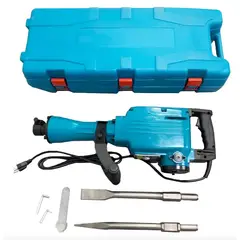 GENERICO - MARTILLO DEMOLEDOR1400W MINERO, INDUSTRIAL CON ACCESORIOS