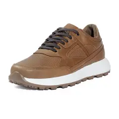 VILLABONR - Tenis Cuero Miel VTM-8034E