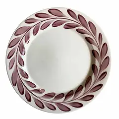 PLACEMENT - Plato Principal Cerámica Corona Lila 27 cm