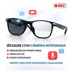 CHINA GLAZE - Gafas inteligentes con cámara y grabación de video