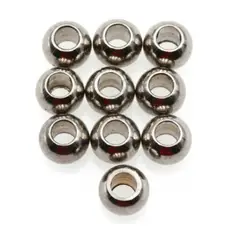 GENERICO - Balin bisuteria Acero Macizo #4 Dorado Hueco Ancho x 12 und