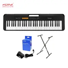 CASIO - TECLADO CT-S100 CASIOTONE + ADAPTADOR DE CORRIENTE + STAND QUIKLOK STRIX EN X