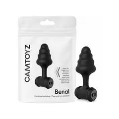 GENERICO - Plug Anal Silicona Vibrador Talla S Camtoyz