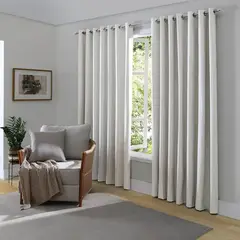 GENERICO - Cortina blackout 100% Set 2 280 x 220 blanco