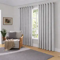 GENERICO - Cortina blackout 100% Set 2 280 x 220 Gris Claro