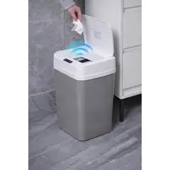 AMERICAN GENERICS - Caneca Basura Sensor Automática 13L Inteligente