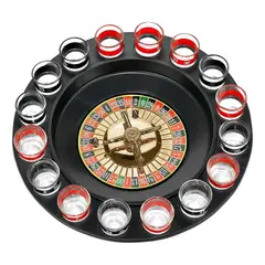 GENERICO - Juego Fiestas Ruleta Rusa Shots Estilo Casino Beber