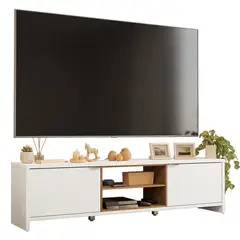MADESA - Centro de Entretenimiento Mesa para TV Linz Hasta 80 Pulgds