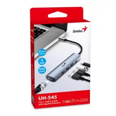 GENIUS - Hub Multipuerto 5 En 1 UH-545