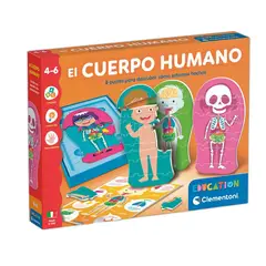 CLEMENTONI - Juego Educativo Rompecabezas Del Cuerpo Humano Para Niños