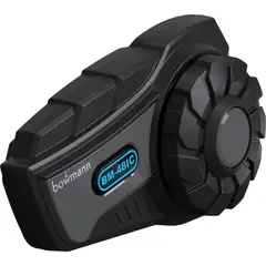 BOWMANN - Intercomunicador Auriculares Bluetooth BM 48IC V5.1 Casco Moto