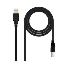 LEXA - Cable USB Impresora BK 2.0 EXA 3 Metros