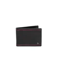 BOSI - Tarjetero Para Hombre Borelli Negro