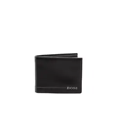 BOSI - Billetera Para Hombre Gates Negro