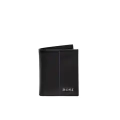 BOSI - Billetera Para Hombre Tibore Negro