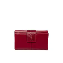 BOSI - Billetera Para Mujer Yarena Rojo