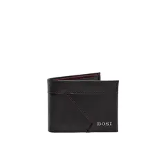 BOSI - Billetera Para Hombre Leon Negro