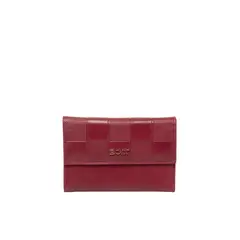 BOSI - Billetera Para Mujer Clair Rojo