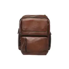BOSI - Morral En Cuero Para Hombre Lunin Canela