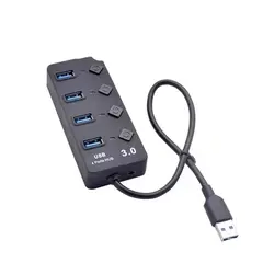 GENERICO - Multiplicador de Puertos Usb LJ-54 HUB