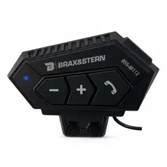 B BRAX&STERN - Audifonos Tipo Intercomunicador BXS BT12 Bluetooth V5.0 Casco Moto