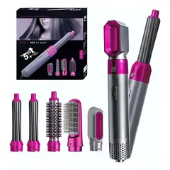 GENERICO - Secador Ondulador Cepillo Hot Air Styler 5 En 1 Alisador Color Colores