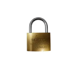 UNITEC - Candado Mediano 50mm Economico Puertas Rejas Almacenes