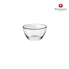 BORGONOVO - Palladio Ensaladera 10 cm de vidrio italiano prensado