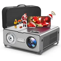 IDEAL - YABER Proyector con WiFi y Bluetooth, proyector de película nativo 1080P de 15000L